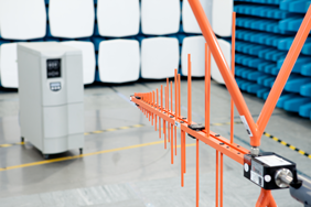 Photo of Anechoic Chamber and Antenna